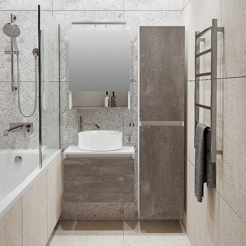 Шкаф пенал Runo Бари 35 00-00001389 подвесной Железный камень Белый, купить, цена, заказать, магазин, доставка, скидка, промокод, купить, цена, заказать, магазин, доставка, скидка, промокод