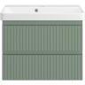 Тумба с раковиной Brevita Victory 70 УТ000015998 подвесная Зеленая матовая, купить, цена, заказать, магазин, доставка, скидка, промокод, купить, цена, заказать, магазин, доставка, скидка, промокод