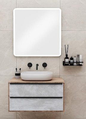 Зеркало Runo Руан 80 00-00001289 с подсветкой с сенсорным выключателем