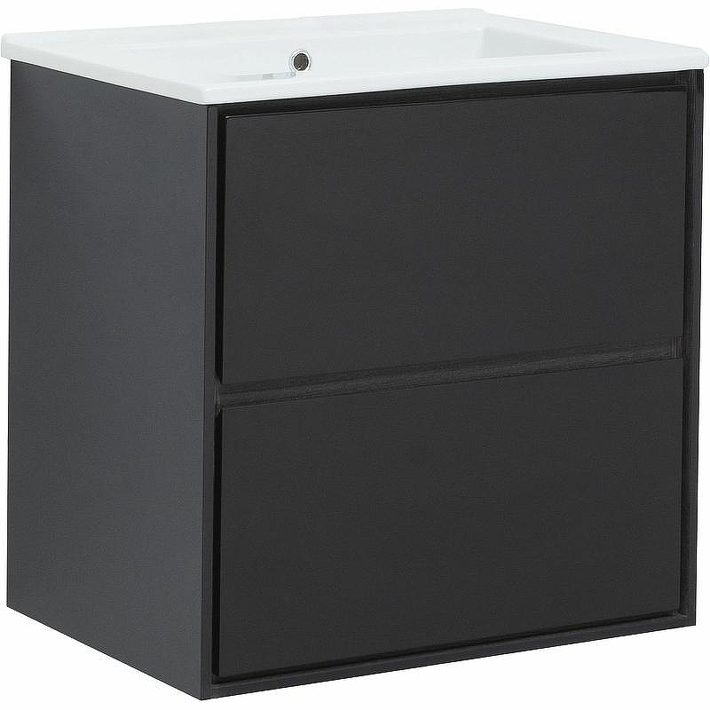 Тумба под раковину Aquanet Милан 65 306379 подвесная Черный глянец, купить, цена, заказать, магазин, доставка, скидка, промокод, купить, цена, заказать, магазин, доставка, скидка, промокод