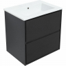 Тумба под раковину Aquanet Милан 65 306379 подвесная Черный глянец, купить, цена, заказать, магазин, доставка, скидка, промокод, купить, цена, заказать, магазин, доставка, скидка, промокод