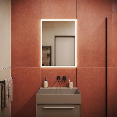 Зеркало Sancos Palace 60 PA600 с подсветкой с сенсорным выключателем