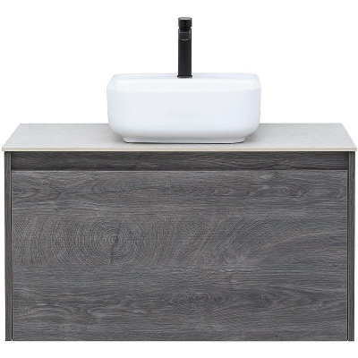 Тумба под раковину Aquanet Nova Lite 90 242269 подвесная Дуб рошелье