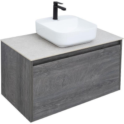 Тумба под раковину Aquanet Nova Lite 90 242269 подвесная Дуб рошелье