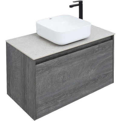 Тумба под раковину Aquanet Nova Lite 90 242269 подвесная Дуб рошелье