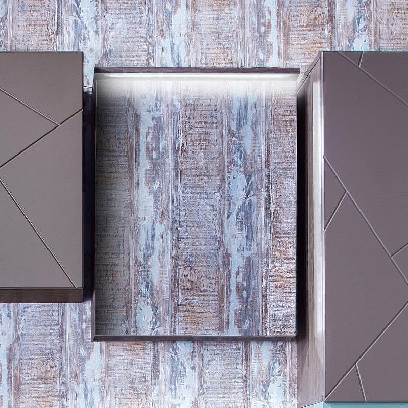 Зеркальный шкаф Бриклаер Кристалл 56 4627125414589 с подсветкой Ясень Анкор темный, купить, цена, заказать, магазин, доставка, скидка, промокод, купить, цена, заказать, магазин, доставка, скидка, промокод