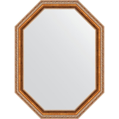 Зеркало Evoform Octagon 62х82 BY 7071 в багетной раме - Версаль бронза 64