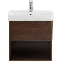 Тумба под раковину BelBagno Neon 50 NEON-500-1C-SO-RS подвесная Rovere Scuro, купить, цена, заказать, магазин, доставка, скидка, промокод, купить, цена, заказать, магазин, доставка, скидка, промокод