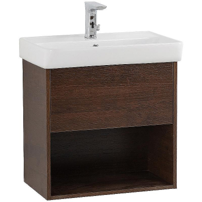 Тумба под раковину BelBagno Neon 50 NEON-500-1C-SO-RS подвесная Rovere Scuro