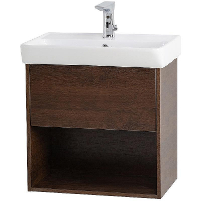 Тумба под раковину BelBagno Neon 50 NEON-500-1C-SO-RS подвесная Rovere Scuro