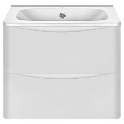 Тумба под раковину Vincea Paola VMC-2P600GW подвесная G.White