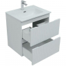 Тумба под раковину Aquanet Джейн 60 335422 подвесная Белая матовая, купить, цена, заказать, магазин, доставка, скидка, промокод, купить, цена, заказать, магазин, доставка, скидка, промокод