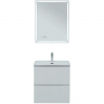 Тумба под раковину Aquanet Джейн 60 335422 подвесная Белая матовая, купить, цена, заказать, магазин, доставка, скидка, промокод, купить, цена, заказать, магазин, доставка, скидка, промокод