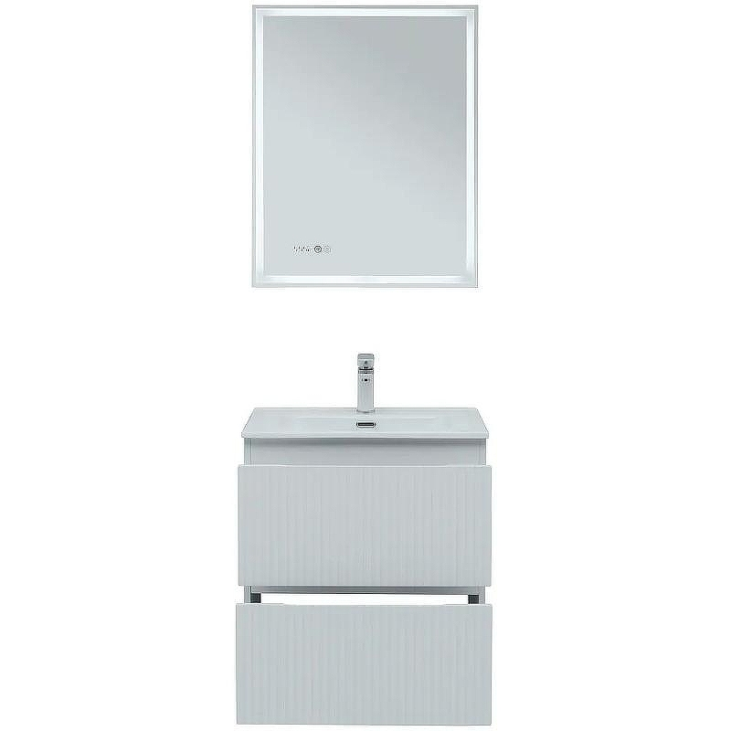 Тумба под раковину Aquanet Джейн 60 335422 подвесная Белая матовая, купить, цена, заказать, магазин, доставка, скидка, промокод, купить, цена, заказать, магазин, доставка, скидка, промокод