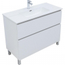 Тумба под раковину Aquanet Вега 100 344125 Белый глянец, купить, цена, заказать, магазин, доставка, скидка, промокод, купить, цена, заказать, магазин, доставка, скидка, промокод