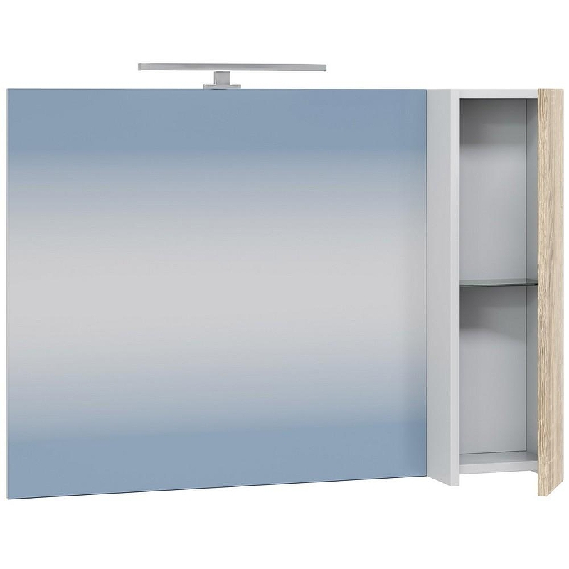 Зеркало со шкафом СанТа Меркурий 90 700460 с подсветкой Янтарное дерево Белое, купить, цена, заказать, магазин, доставка, скидка, промокод, купить, цена, заказать, магазин, доставка, скидка, промокод