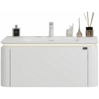 Тумба с раковиной Black&White Universe U925.900 90 925900 подвесная Milk White, купить, цена, заказать, магазин, доставка, скидка, промокод, купить, цена, заказать, магазин, доставка, скидка, промокод