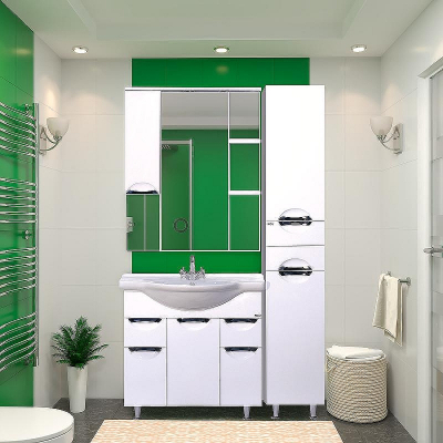 Misty Орхидея 35 R П-Жас05035-011БкП с бельевой корзиной