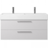 Тумба под раковину Creto Tivoli 120 Due 8-1393W подвесная Белая, купить, цена, заказать, магазин, доставка, скидка, промокод, купить, цена, заказать, магазин, доставка, скидка, промокод
