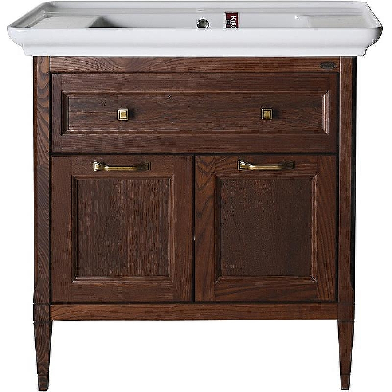 Тумба под раковину ASB-Woodline Гранда 85 11487 Антикварный орех, купить, цена, заказать, магазин, доставка, скидка, промокод, купить, цена, заказать, магазин, доставка, скидка, промокод