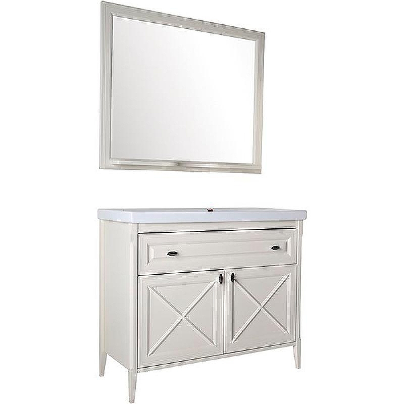 Комплект мебели для ванной ASB-Woodline Монте 100 Бежевый, купить, цена, заказать, магазин, доставка, скидка, промокод, купить, цена, заказать, магазин, доставка, скидка, промокод