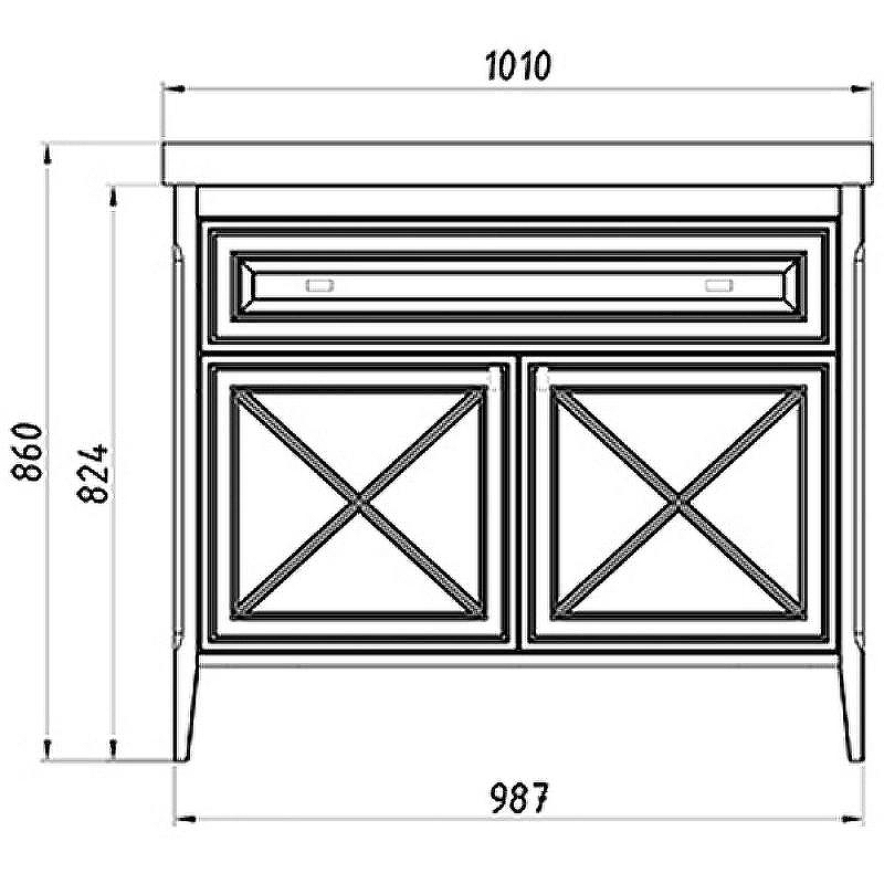 Комплект мебели для ванной ASB-Woodline Монте 100 Бежевый, купить, цена, заказать, магазин, доставка, скидка, промокод, купить, цена, заказать, магазин, доставка, скидка, промокод