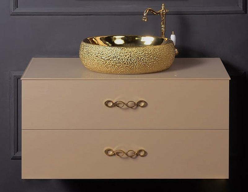 Тумба под раковину Boheme Armadi Art NeoArt 100 831-100-CP подвесная Cappucino, купить, цена, заказать, магазин, доставка, скидка, промокод, купить, цена, заказать, магазин, доставка, скидка, промокод