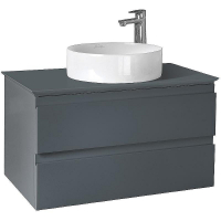 Тумба под раковину Jacob Delafon Madeleine 80 EB2083-J54 подвесная Серая матовая, купить, цена, заказать, магазин, доставка, скидка, промокод, купить, цена, заказать, магазин, доставка, скидка, промокод