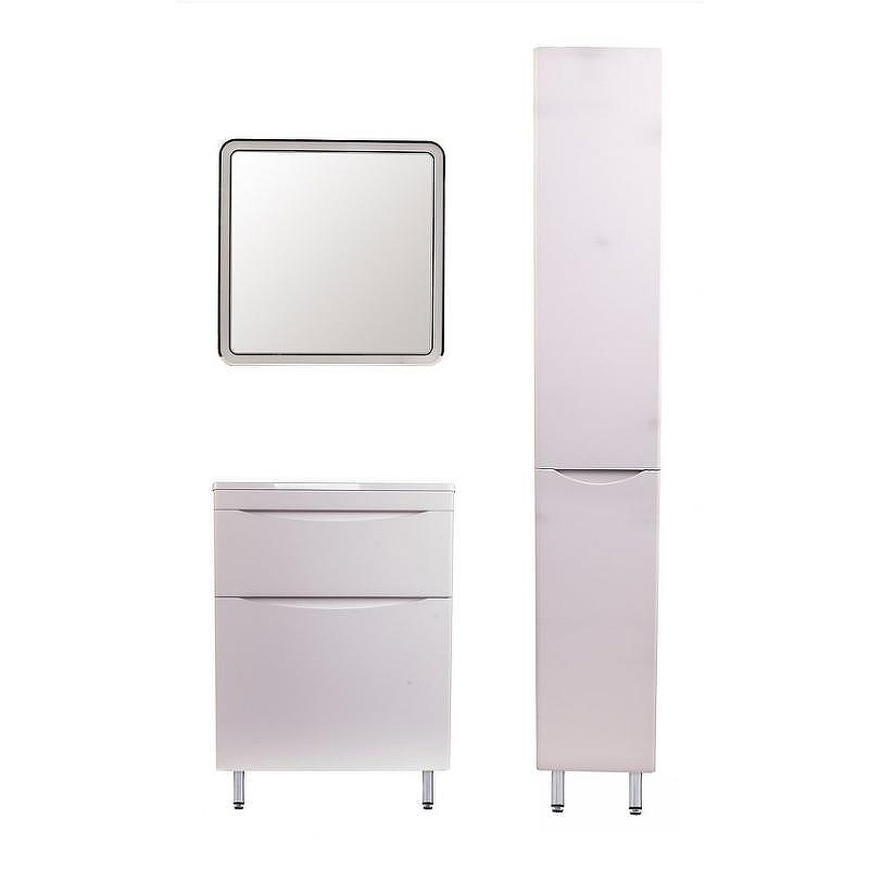 Тумба под раковину Style Line Бергамо 70 СС-00002310 Белая антискрейтч, купить, цена, заказать, магазин, доставка, скидка, промокод, купить, цена, заказать, магазин, доставка, скидка, промокод