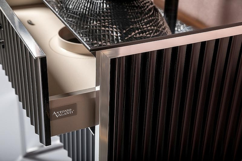 Тумба под раковину Boheme Armadi Art Monaco 80 867-080-BCR Черный глянец Хром, купить, цена, заказать, магазин, доставка, скидка, промокод, купить, цена, заказать, магазин, доставка, скидка, промокод