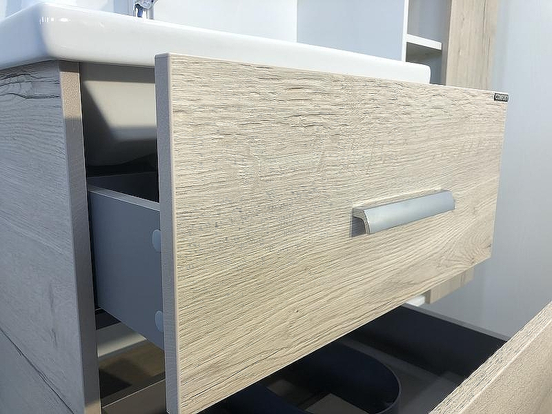 Тумба с раковиной Comforty Парма 60 00004143490 подвесная Дуб дымчатый, купить, цена, заказать, магазин, доставка, скидка, промокод, купить, цена, заказать, магазин, доставка, скидка, промокод