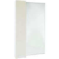 Зеркало со шкафом Bellezza Пегас 50 L 4610406022078 Бежевое Белое, купить, цена, заказать, магазин, доставка, скидка, промокод, купить, цена, заказать, магазин, доставка, скидка, промокод