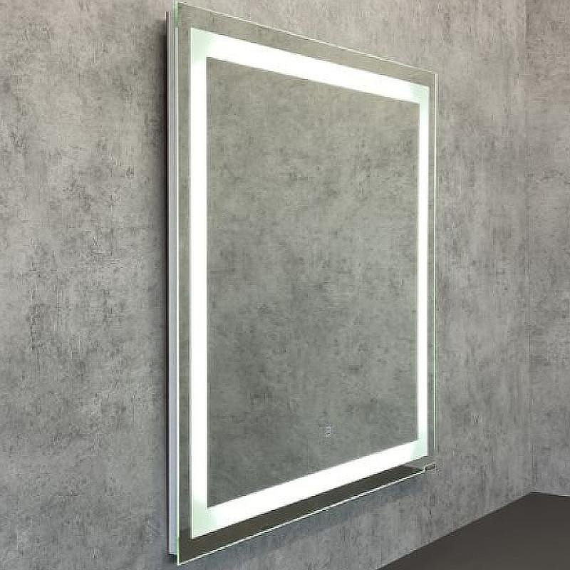 Зеркало Comforty Квадрат 75 00-00005258 с подсветкой с сенсорным выключателем, купить, цена, заказать, магазин, доставка, скидка, промокод, купить, цена, заказать, магазин, доставка, скидка, промокод