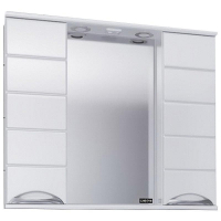 Зеркало со шкафом СанТа Родос 80 Белое, купить, цена, заказать, магазин, доставка, скидка, промокод, купить, цена, заказать, магазин, доставка, скидка, промокод