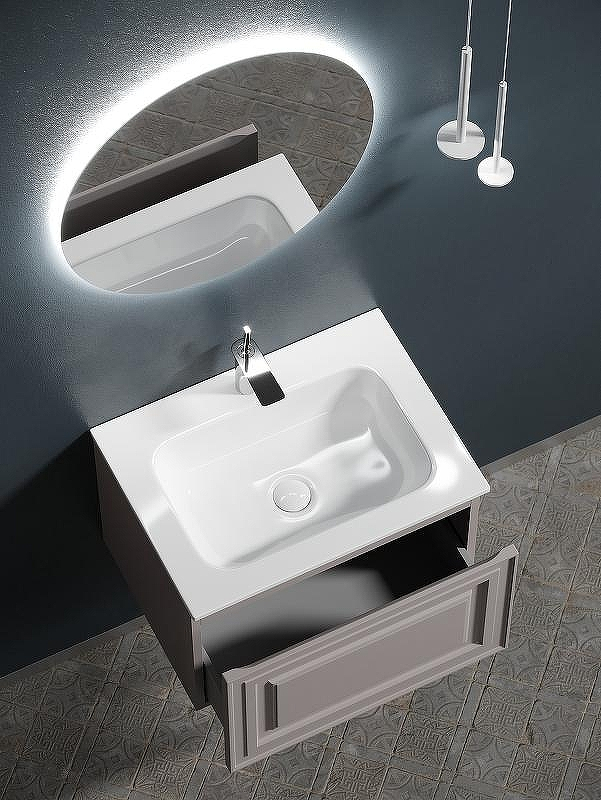 Тумба под раковину Sancos Very 60 VR60SM подвесная Doha Soft, купить, цена, заказать, магазин, доставка, скидка, промокод, купить, цена, заказать, магазин, доставка, скидка, промокод