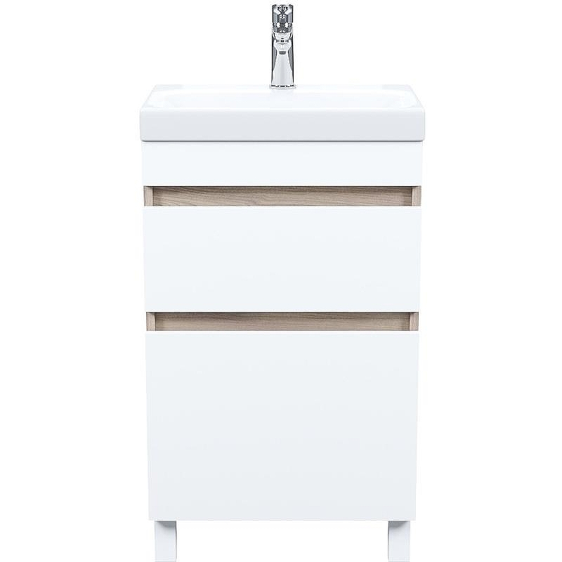 Тумба с раковиной Iddis Zodiac 50 ZOD5ABFi95K Белая матовая Дерево, купить, цена, заказать, магазин, доставка, скидка, промокод, купить, цена, заказать, магазин, доставка, скидка, промокод