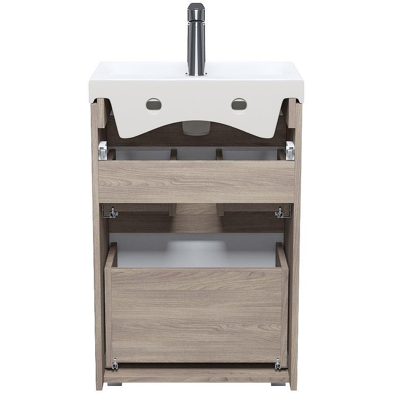 Тумба с раковиной Iddis Zodiac 50 ZOD5ABFi95K Белая матовая Дерево, купить, цена, заказать, магазин, доставка, скидка, промокод, купить, цена, заказать, магазин, доставка, скидка, промокод