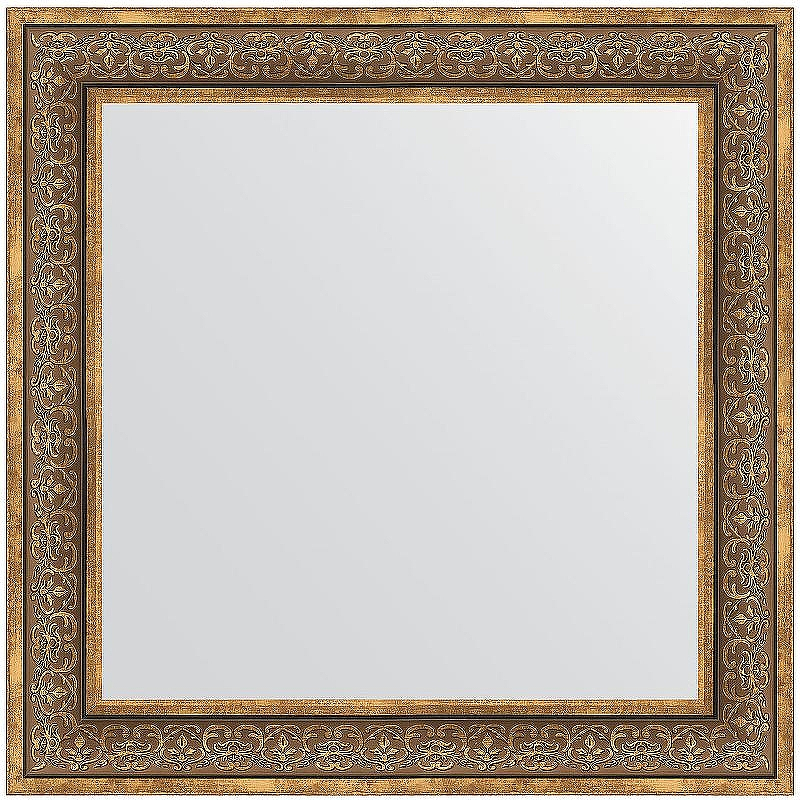Зеркало Evoform Definite 83х83 BY 3255 в багетной раме - Вензель бронзовый 101, купить, цена, заказать, магазин, доставка, скидка, промокод, купить, цена, заказать, магазин, доставка, скидка, промокод