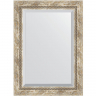 Зеркало Evoform Exclusive 73х53 BY 3381 с фацетом в багетной раме - Прованс с плетением 70, купить, цена, заказать, магазин, доставка, скидка, промокод, купить, цена, заказать, магазин, доставка, скидка, промокод