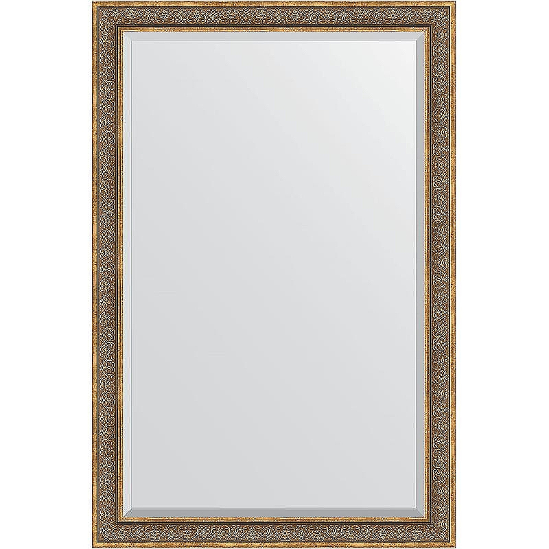 Зеркало Evoform Exclusive 179х119 BY 3630 с фацетом в багетной раме - Вензель бронзовый 101, купить, цена, заказать, магазин, доставка, скидка, промокод, купить, цена, заказать, магазин, доставка, скидка, промокод