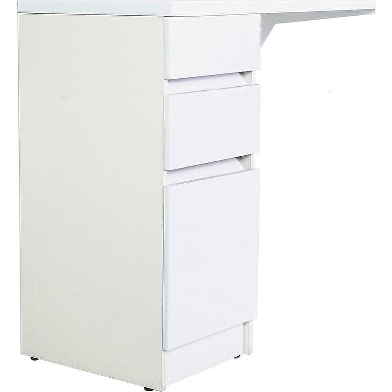 Тумба с раковиной Orange Sistema 100 L ST-40TUW+RAL Белая глянцевая, купить, цена, заказать, магазин, доставка, скидка, промокод, купить, цена, заказать, магазин, доставка, скидка, промокод