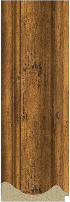 Зеркало Evoform Exclusive-G 158х69 BY 4161 с гравировкой в багетной раме - Травленая бронза 99