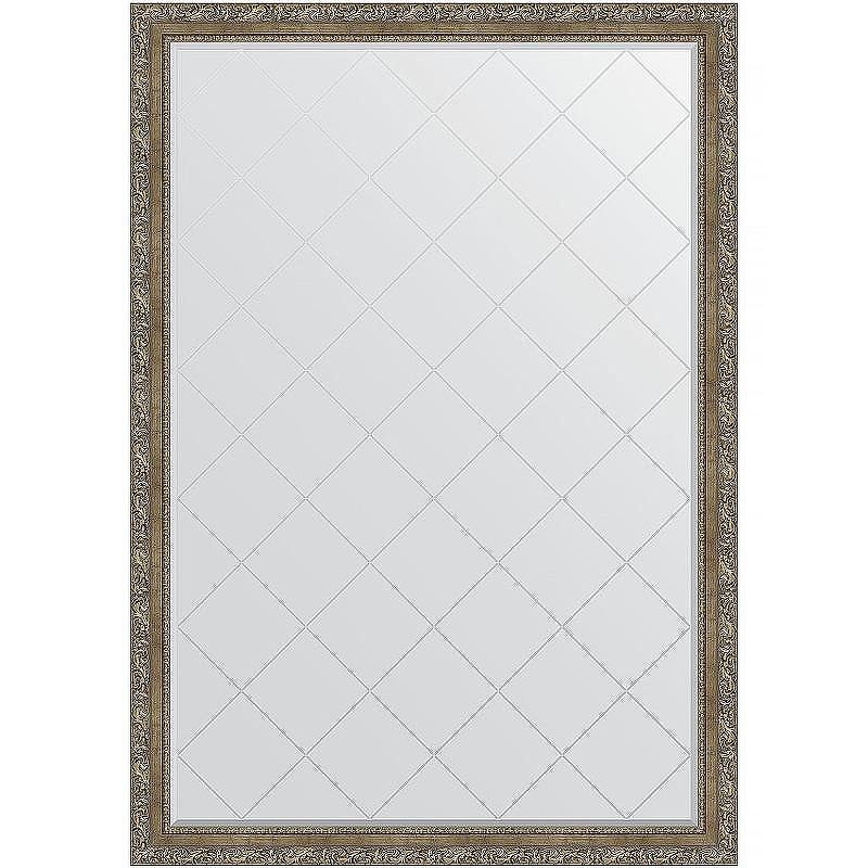 Зеркало Evoform Exclusive-G 185х130 BY 4489 с гравировкой в багетной раме - Виньетка античная латунь 85, купить, цена, заказать, магазин, доставка, скидка, промокод, купить, цена, заказать, магазин, доставка, скидка, промокод