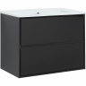 Тумба под раковину Aquanet Милан 85 316703 подвесная Черный глянец, купить, цена, заказать, магазин, доставка, скидка, промокод, купить, цена, заказать, магазин, доставка, скидка, промокод