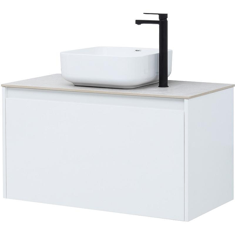 Тумба под раковину Aquanet Nova Lite 90 242257 подвесная Белая, купить, цена, заказать, магазин, доставка, скидка, промокод, купить, цена, заказать, магазин, доставка, скидка, промокод