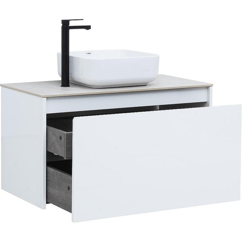 Тумба под раковину Aquanet Nova Lite 90 242257 подвесная Белая, купить, цена, заказать, магазин, доставка, скидка, промокод, купить, цена, заказать, магазин, доставка, скидка, промокод