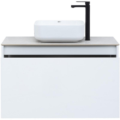 Тумба под раковину Aquanet Nova Lite 90 242257 подвесная Белая