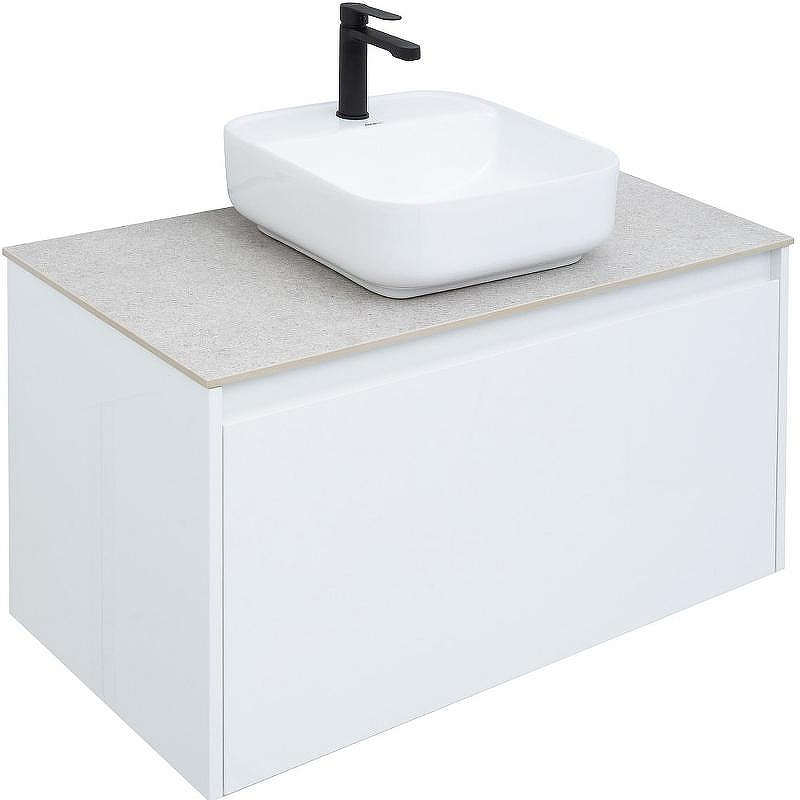 Тумба под раковину Aquanet Nova Lite 90 242257 подвесная Белая, купить, цена, заказать, магазин, доставка, скидка, промокод, купить, цена, заказать, магазин, доставка, скидка, промокод