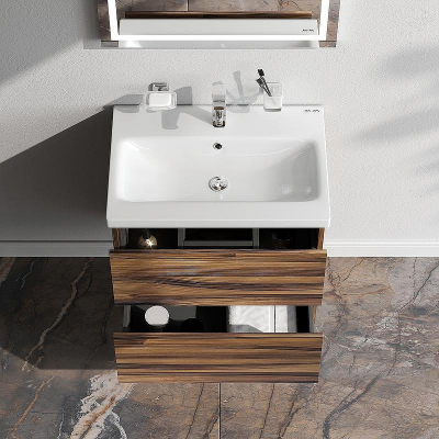 Тумба под раковину AM.PM Gem 75 M90FHX0752HF подвесная Орех