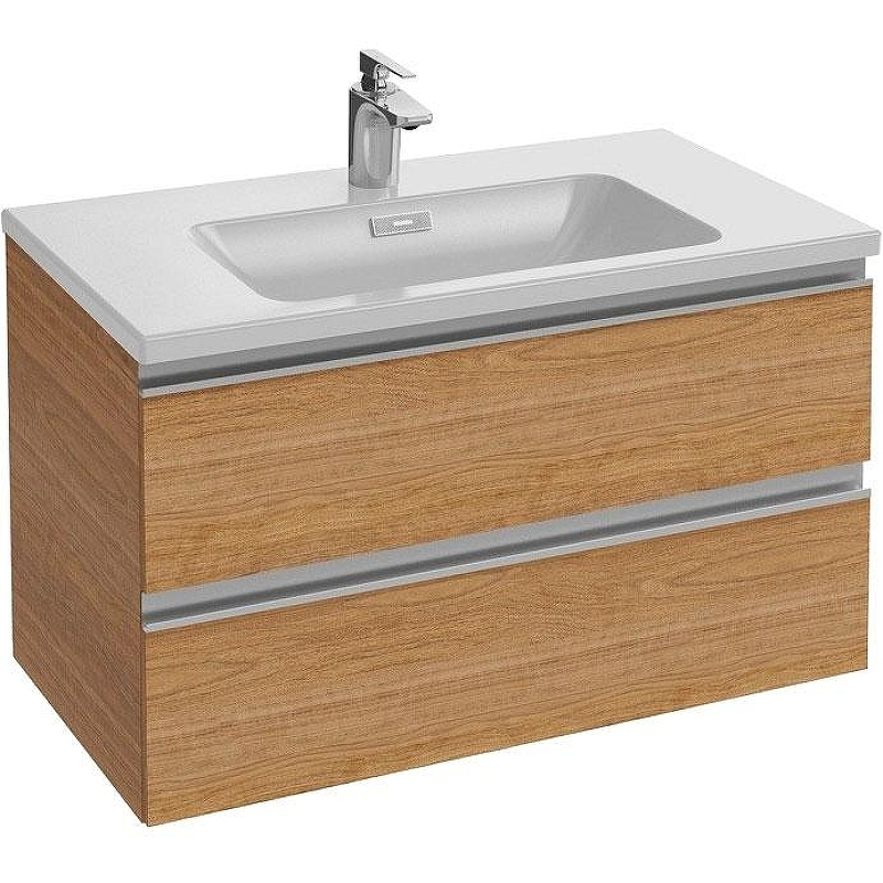 Тумба под раковину Jacob Delafon Vox 80 EB2028-RA-E16 подвесная Ореховое дерево, купить, цена, заказать, магазин, доставка, скидка, промокод, купить, цена, заказать, магазин, доставка, скидка, промокод